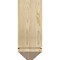 Ekena Millwork Legacy Arts and Crafts Rough Sawn Bracket w/ Offset Brace, Douglas Fir, 8"W x 20"D x 20"H BKT0806X20X20LEC03RDF - alternate 3